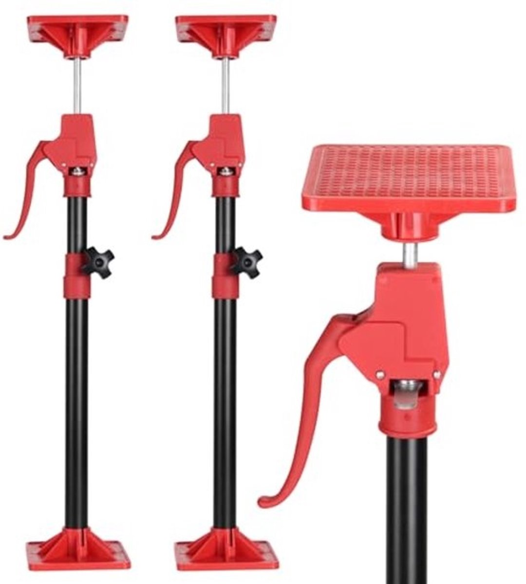 Verstelbare Ondersteuning Paal voor Bovenkast Installatie - 19.75" tot 45.5" - 2 Pack