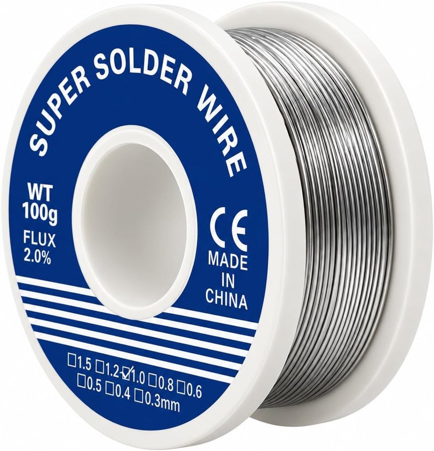 soldeertin 1 mm - 100 g - elektronisch - ideaal voor bedrading en modelbouw - Vemera