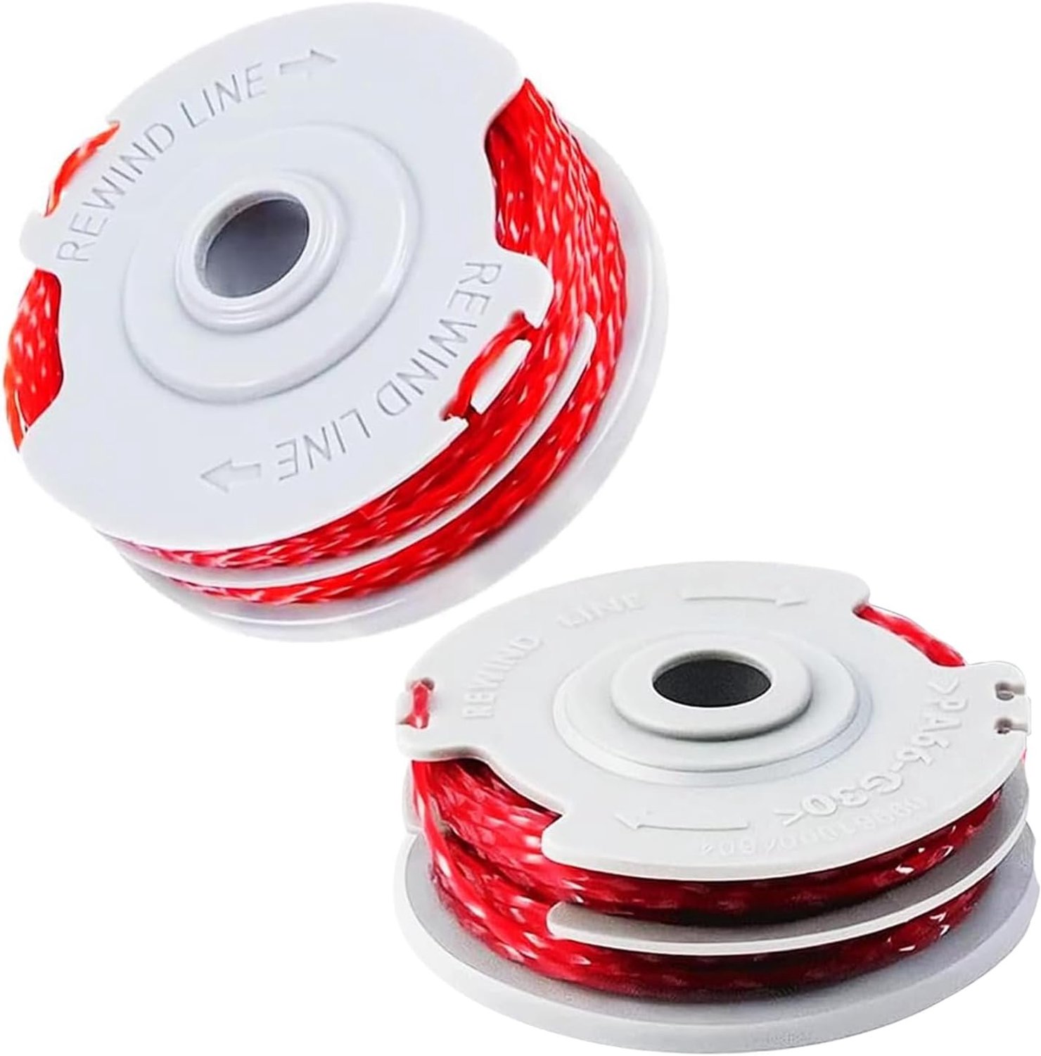 Grastrimmer Draad Vervanging 2 Stks - Dubbele Autofeed Spoel - Compatibel met Flymo - Ideaal voor Precisiewerk - Vemera