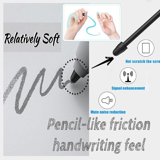 vervangende punten 20x - voor Boox Pen2 Pro/Pen Plus/Triangle Pen Stylus - super duurzaam - nauwkeurige schrijfervaring - 20 stuks - m-winkel — afbeelding 2