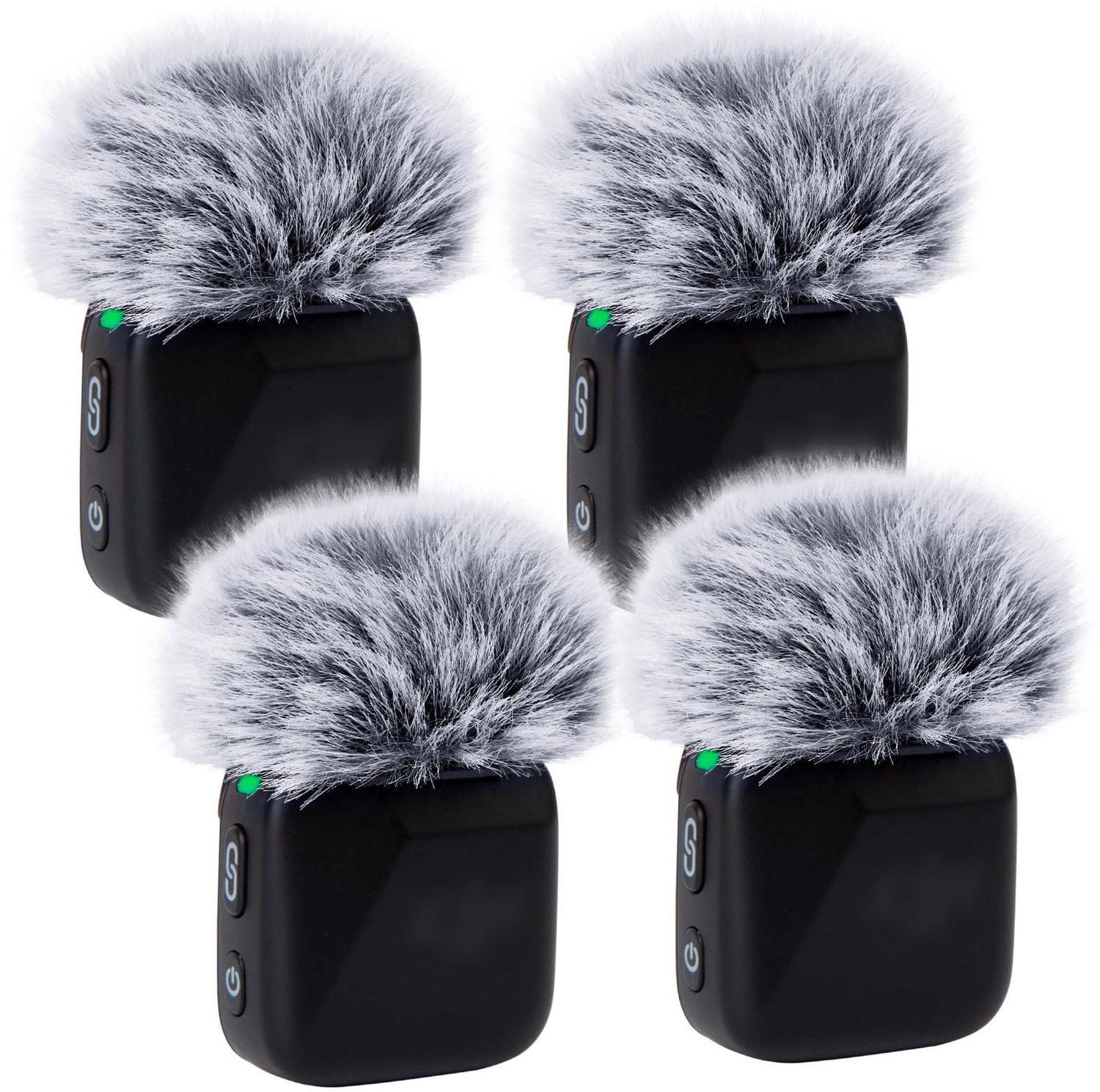 Furry Microfoon Windscreen voor DJI Mic Mini - 4 Stuks