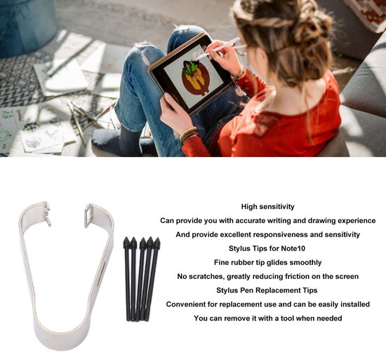 5 Stuks Vervangende Stylus Penpunten voor Tab en Note Apparaten — afbeelding 5
