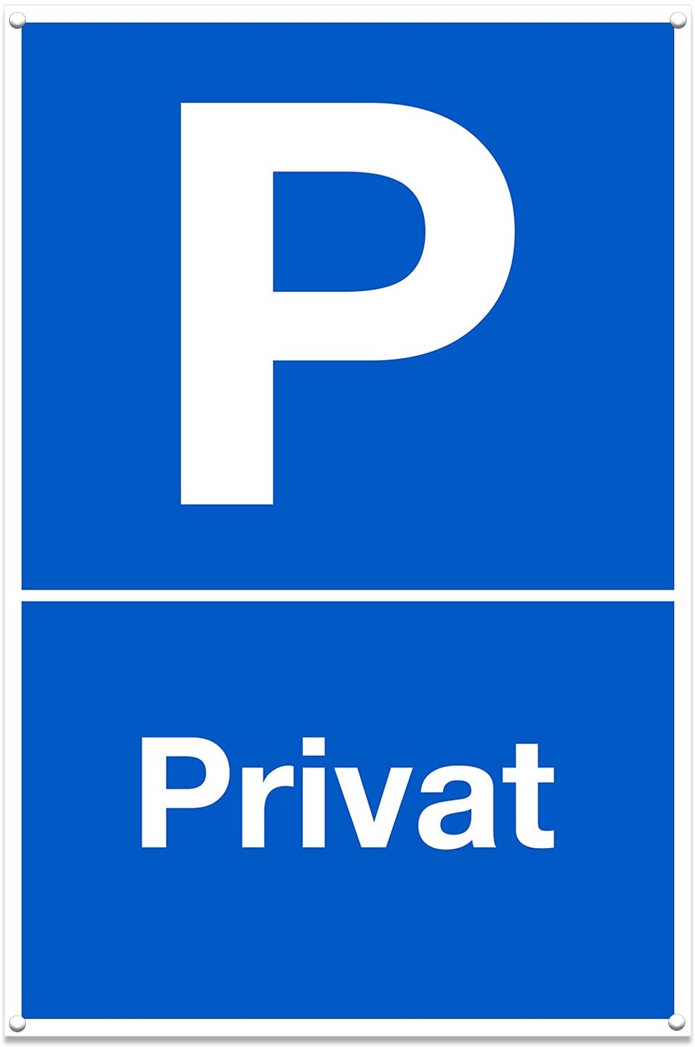 Waarschuwingsbord - Parkeren Verboden - PVC 30x20cm