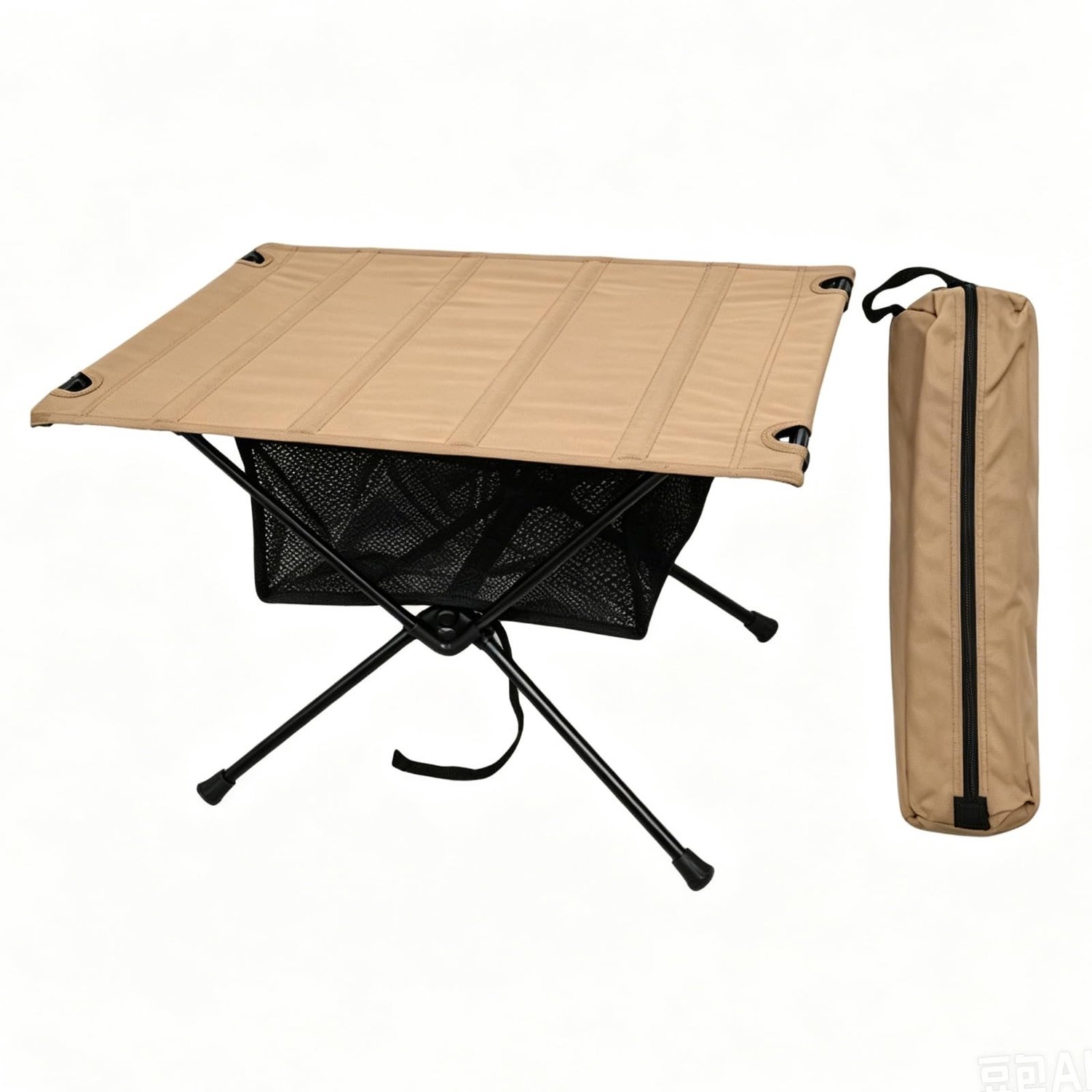 Inklapbare Campingtafel met Draagtas en Nettas