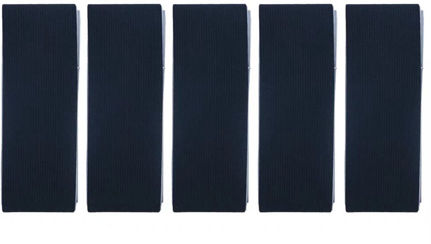 Klittenband 5 Stuks - Dubbelzijdig Plakband 8M - Heavy-duty Zelfklevend - 50 mm Breed - Sterke Grip - Duurzaam Nylon
