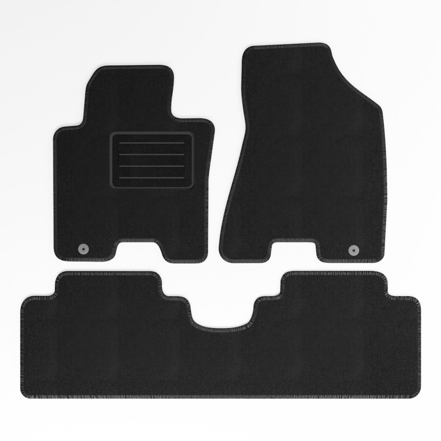 Mats4all | Naaldvilt automatten passend voor Kia Sportage 2004-2010 | Antislip | Met versterking | 4-delig | Automatten | Mattenset