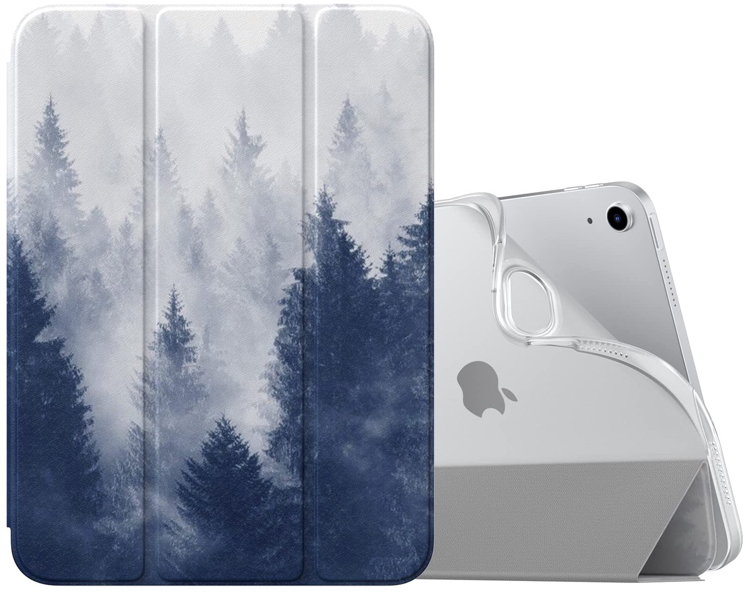 iPad 10e Generatie Hoes - Beschermende Slimme Case - Grijs - TPU Achterkant - Auto Wake/Sleep - Optimale Bescherming - 10.9 inch