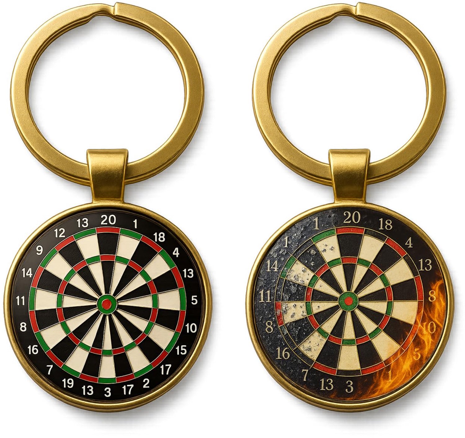 Professionele Dart Sleutelhanger Set