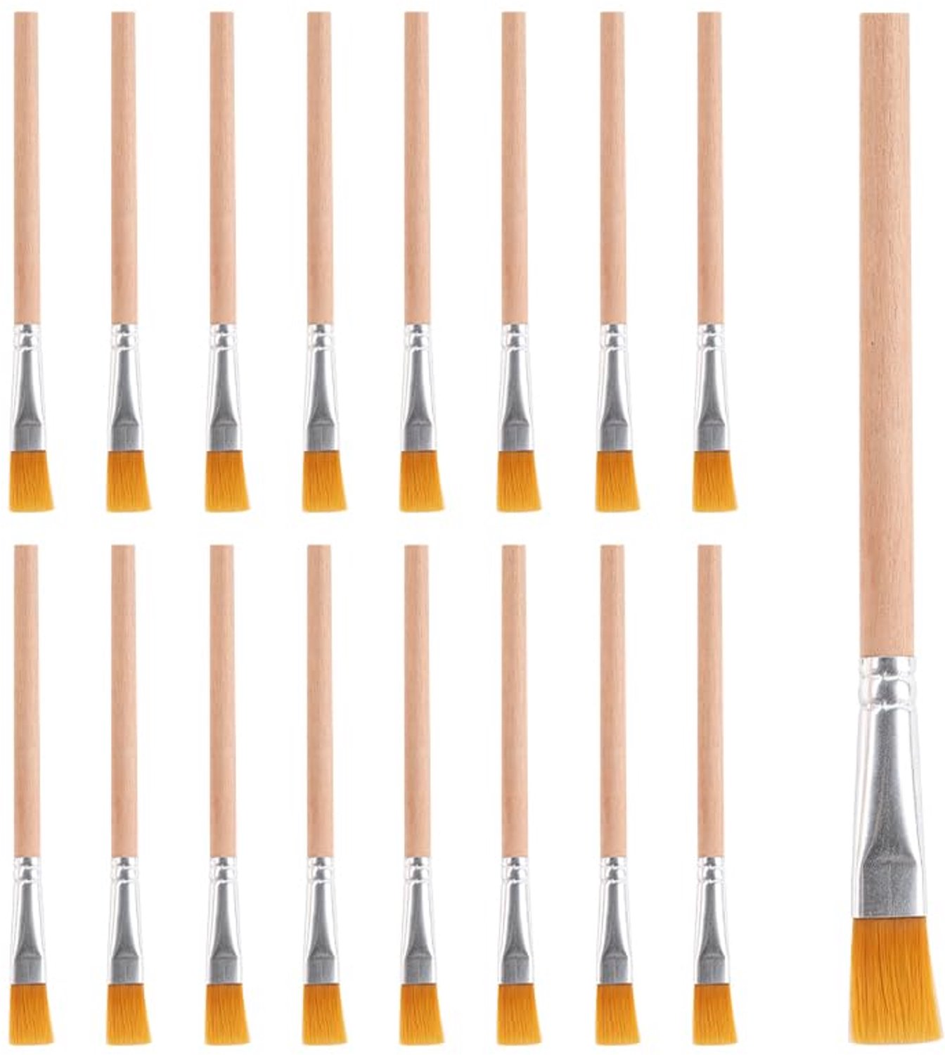Set van 16 Soldeerstroomborstels 10 mm Breed