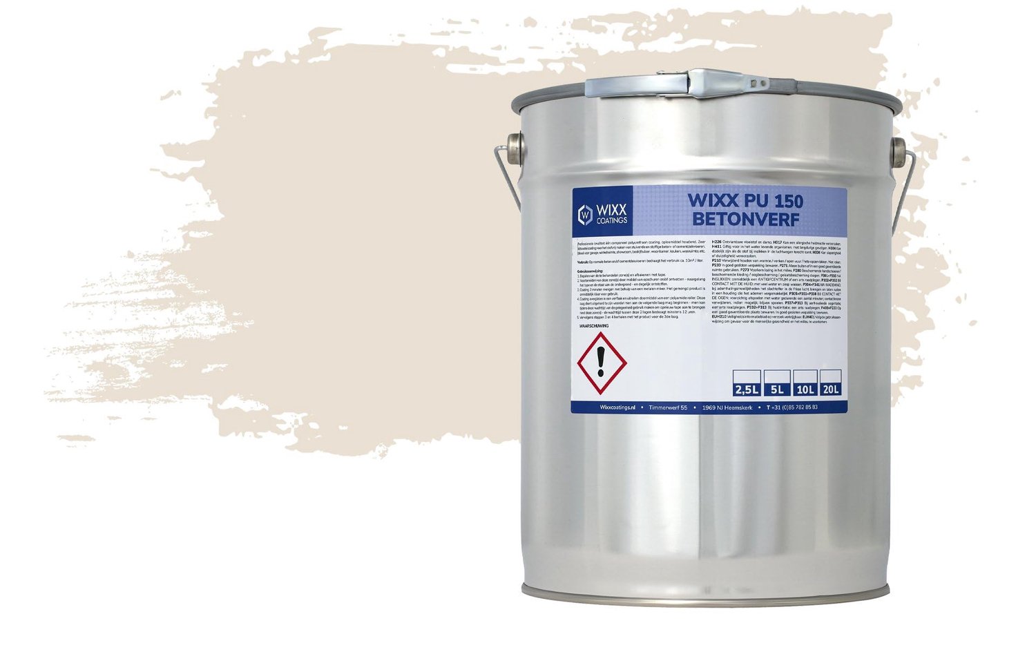 PU 150 Betonverf - 9001 - 5L