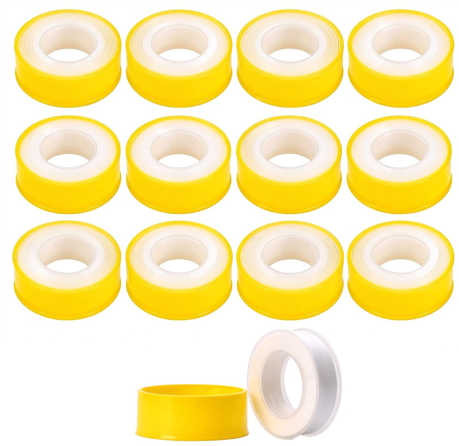 Set van 12 DVGW Getest Teflon Tape voor Gas en Water