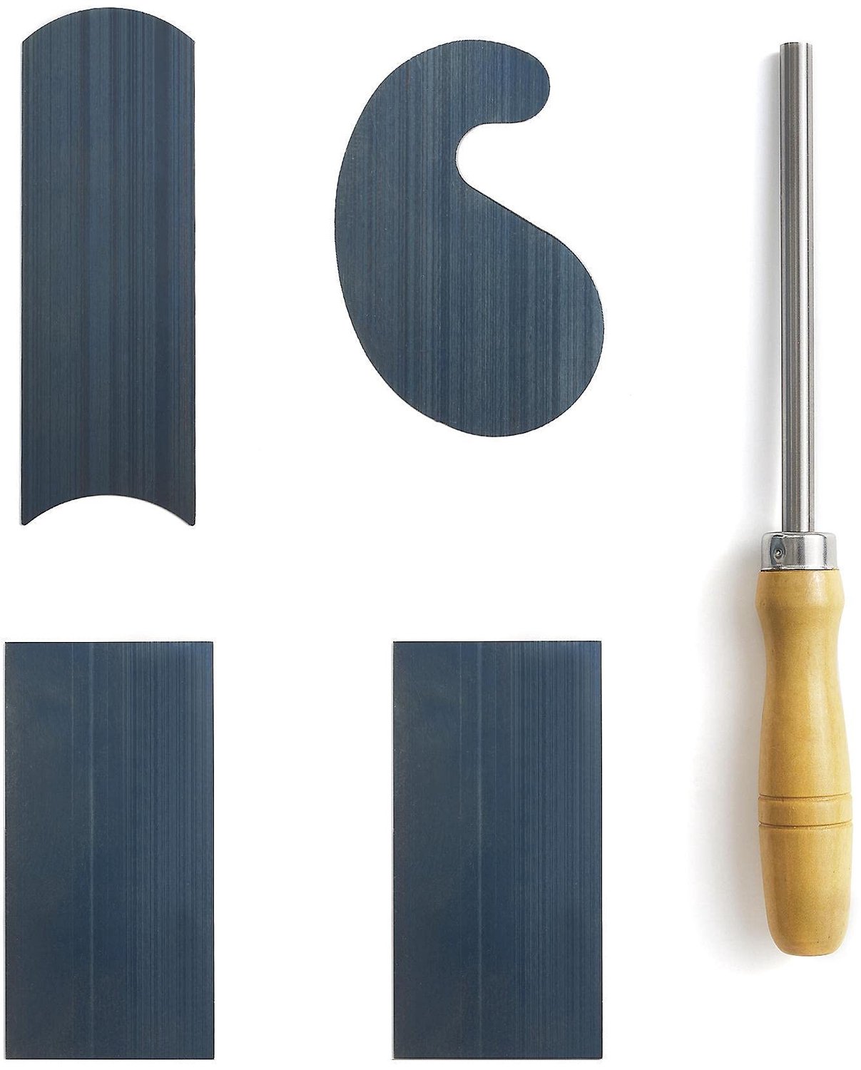 Schraper Set met 4 Vormen voor Houtbewerking