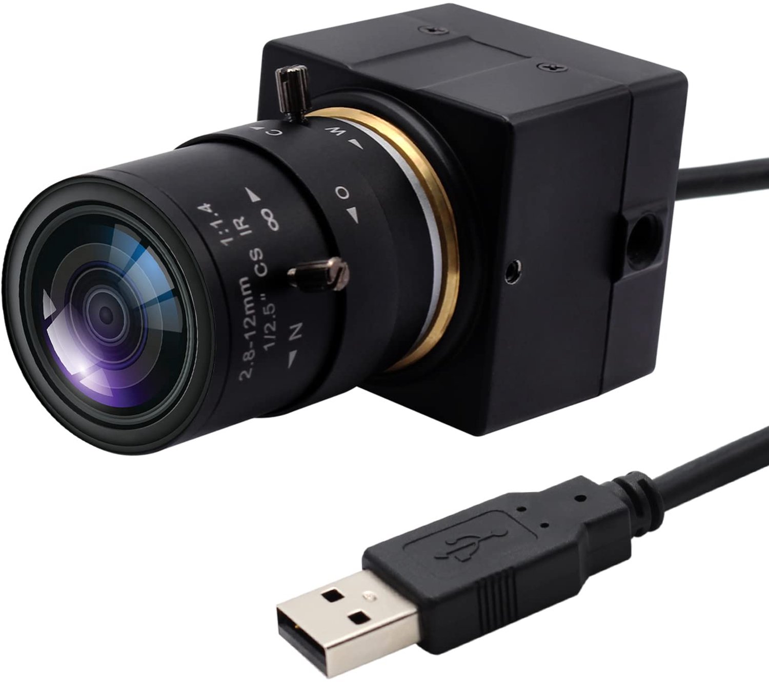 4K Ultra HD Webcam met Zoomlens en Handmatige Focus