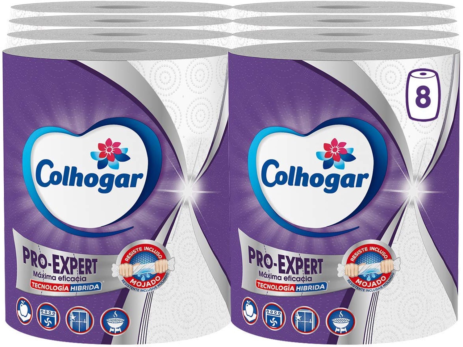 Keukenpapier Jumbo Expert, 8 Rollen