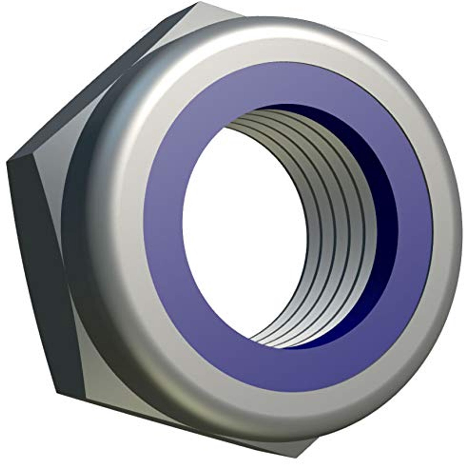 M24 Zelfvergrendelende Moeren - Nylon Lock Nut