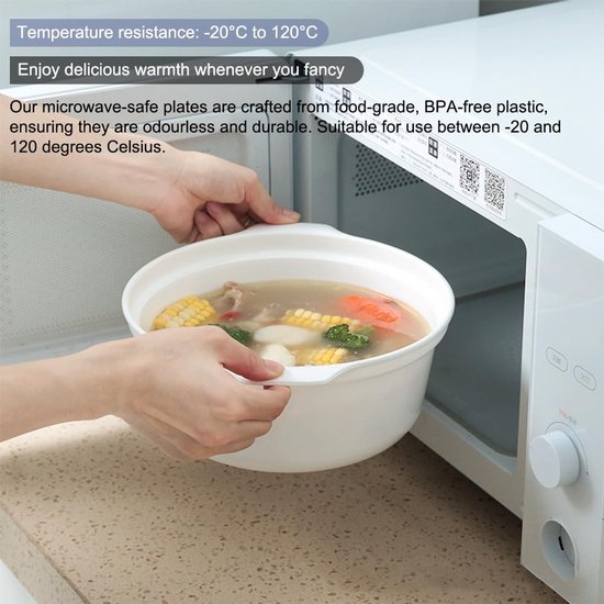 Set van 5 Magnetroncontainers met Stoomfunctie — afbeelding 2