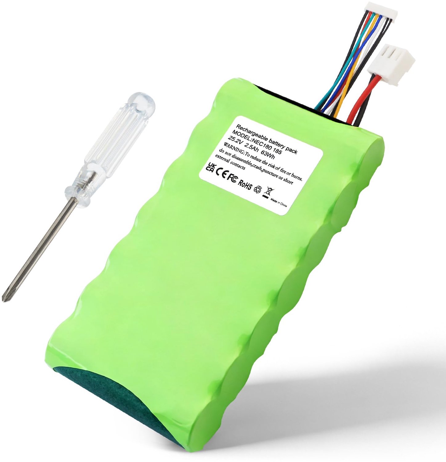 Accu voor Eureka NEC180 NEC185 Stofzuiger - Oplaadbaar