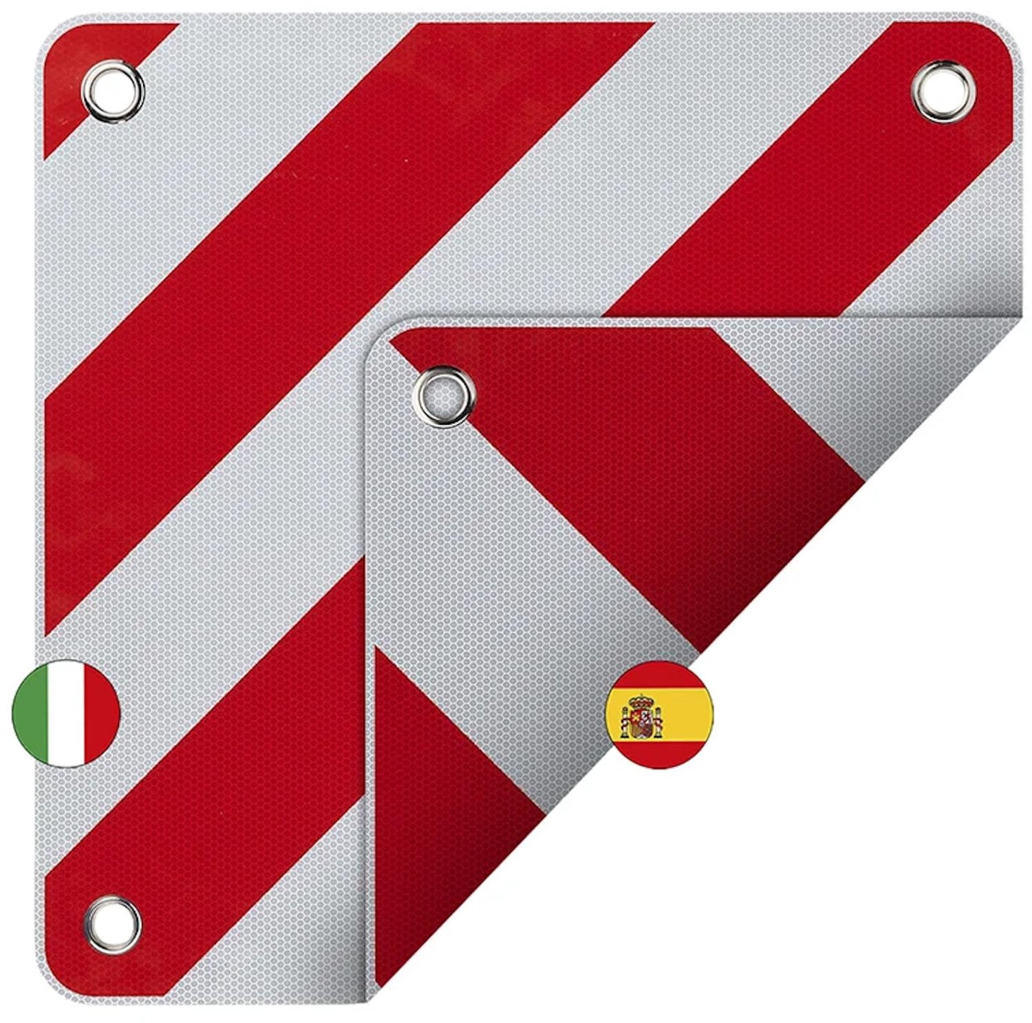 Waarschuwingsbord PVC voor Caravan met 2-in-1 Functie