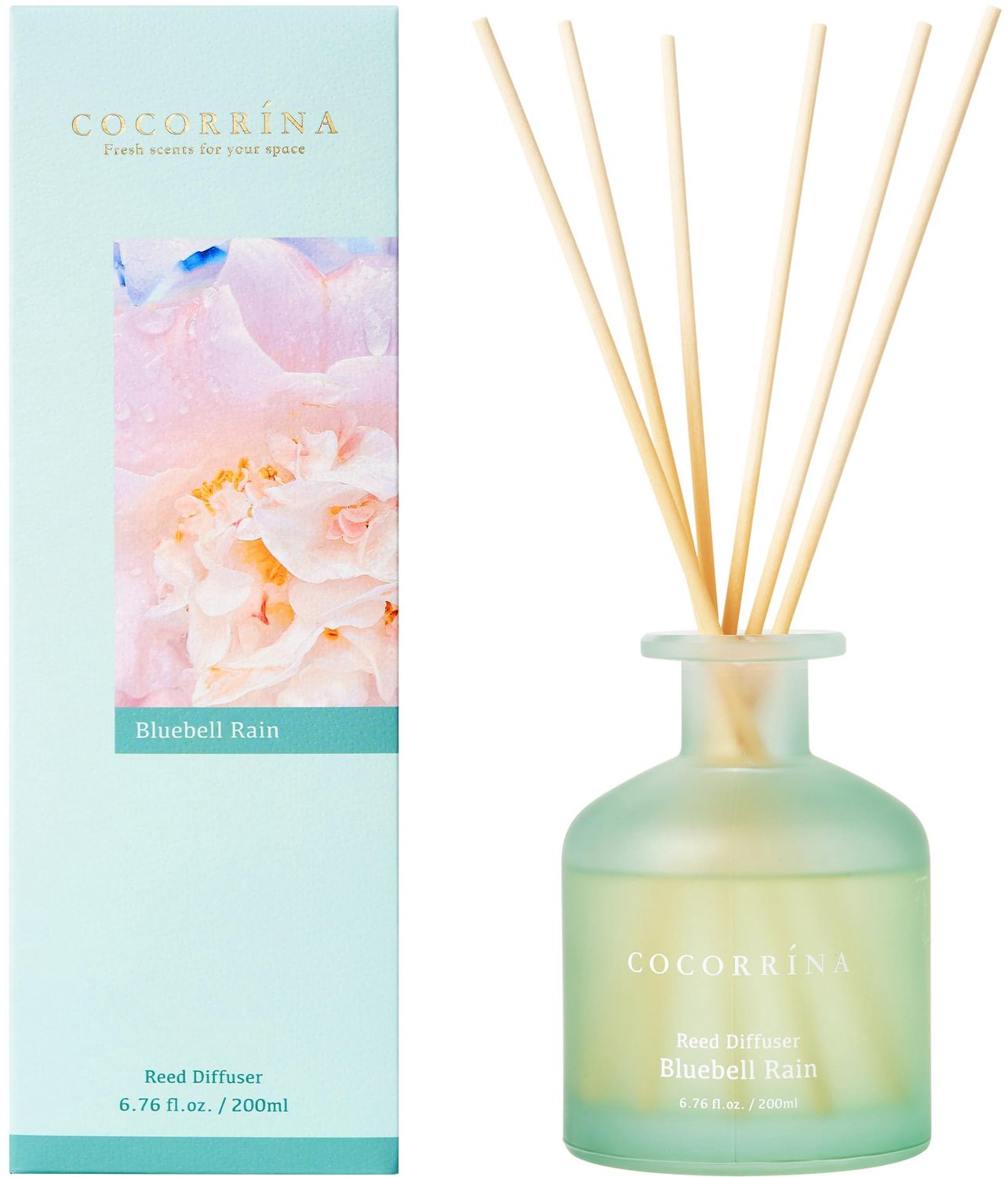 Geurstokjes met Bluebell Rain Geur 200ml