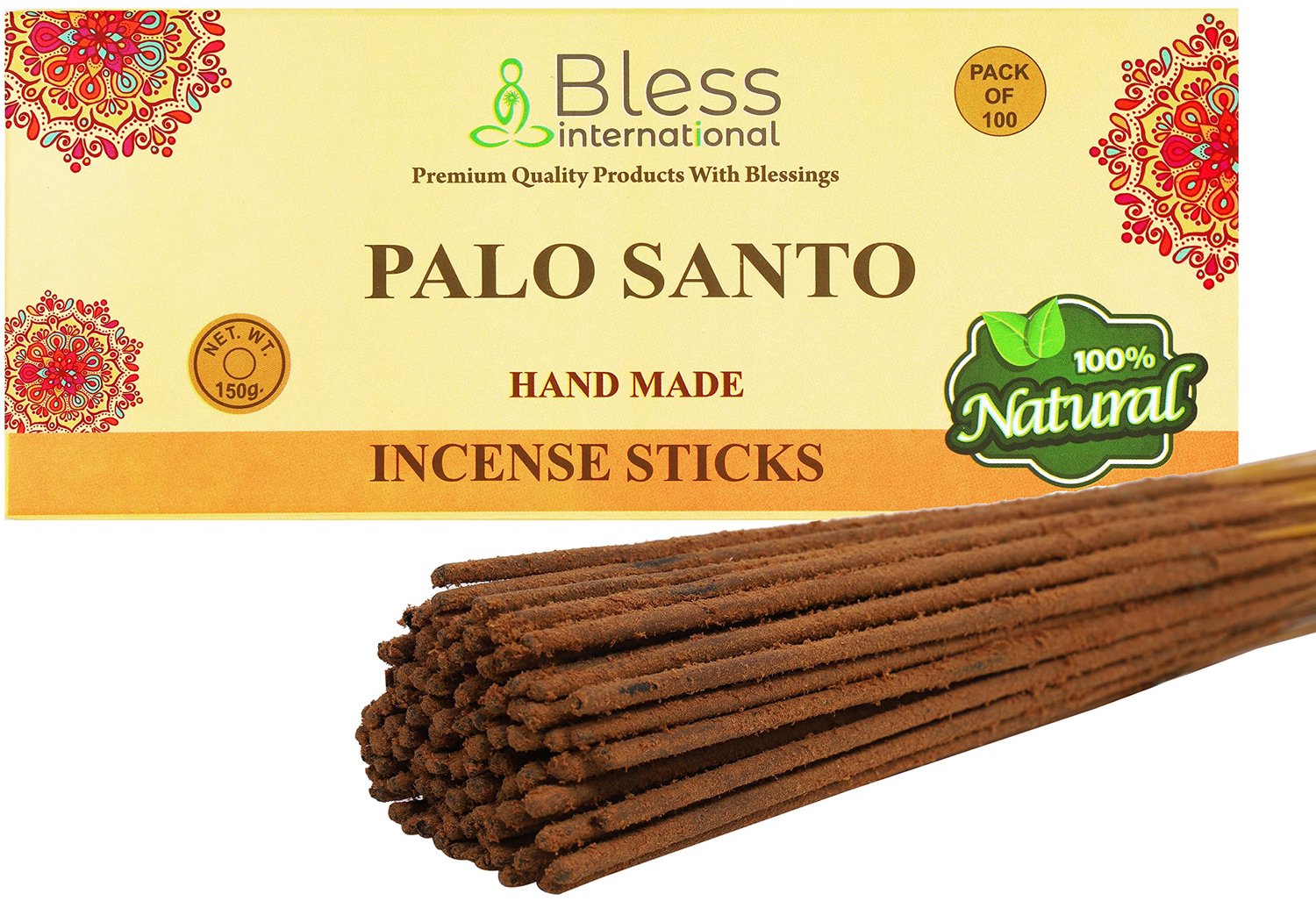 Palo Santo Incense Sticks - 100% Natuurlijke Handgemaakte Wierook