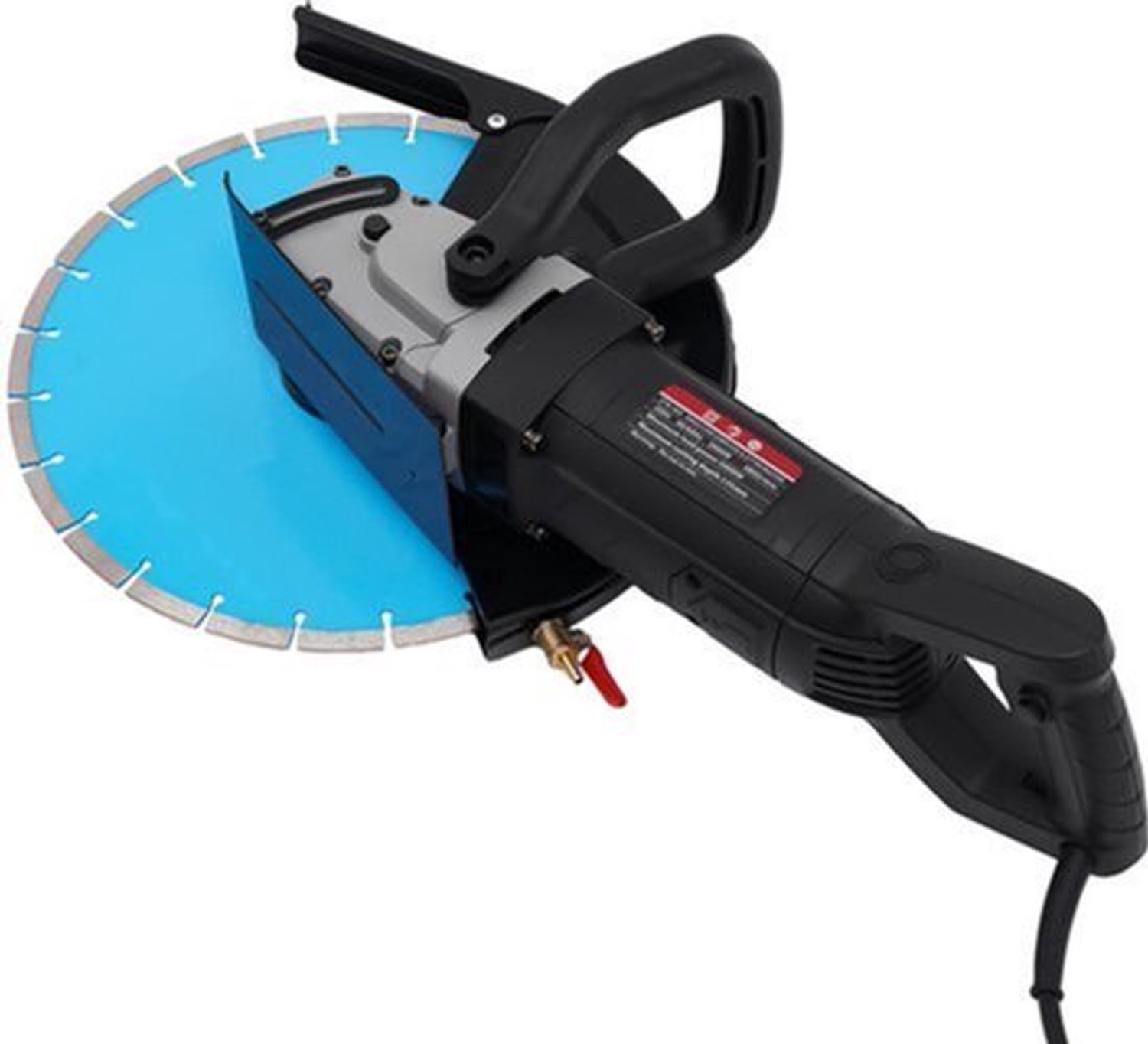 Elektrische Betonzaag - 3000W - 14 Inch Cirkelzaag - Zwart - Voor Beton En Baksteen
