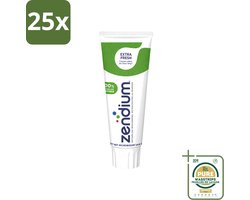 25 x Zendium - Extra Fresh - Tandpasta - Natuurlijke Enzymen - 75 ml - Wasstrips - Tandpasta - Enzymen - Natuurlijke Bescherming - Mondgezondheid - Fluoride