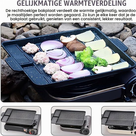 Grillplaat Inductie - Bakplaat Inductie - Grill Apparaat — afbeelding 3