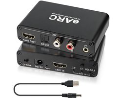 Audio Extractor 192kHz met CEC voor eARC/ARC - Hoge Kwaliteit Geluidsweergave en HDMI Compatibiliteit