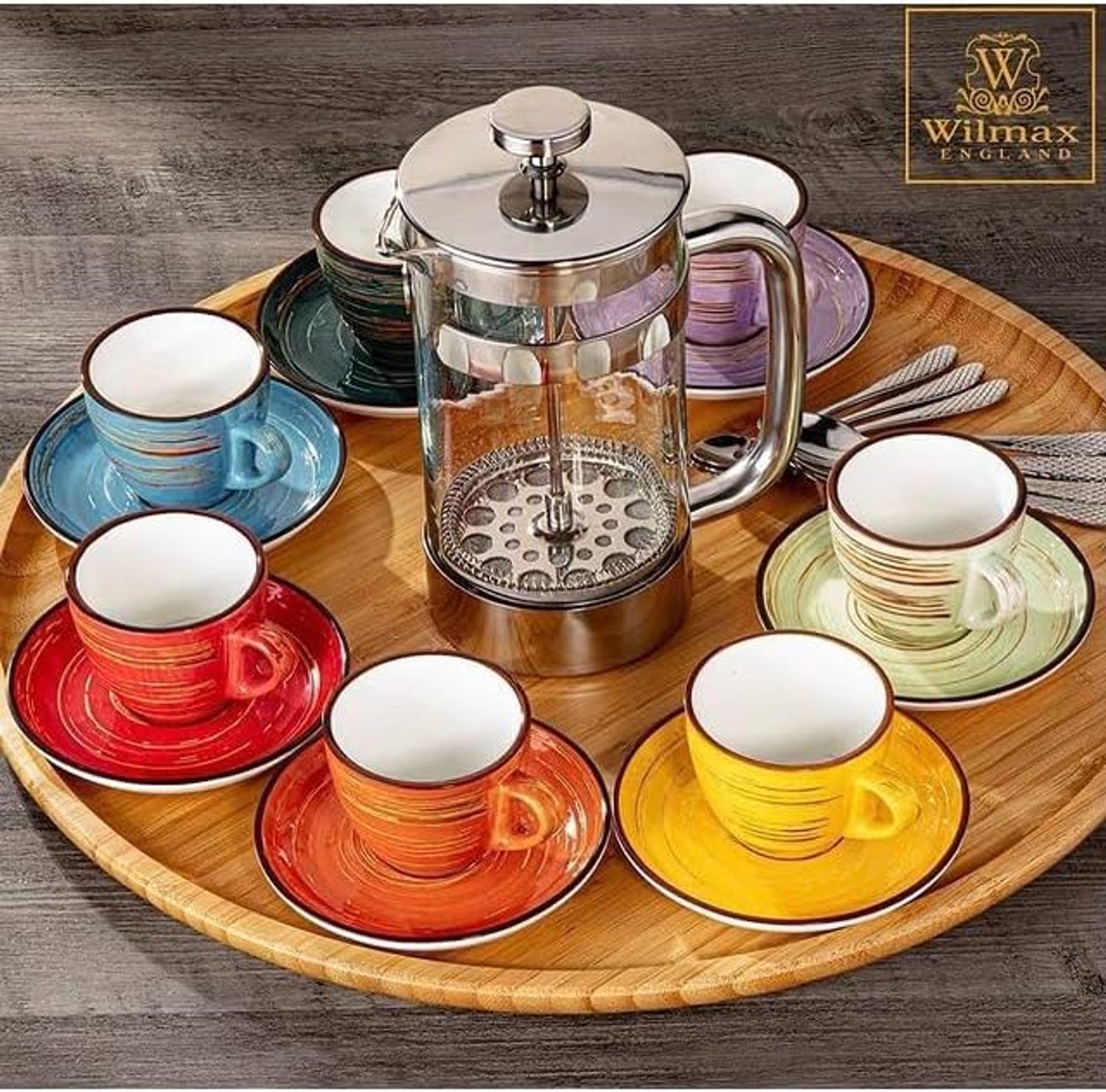 Wilmax England Espressokopje 75 ml Pistache Porselein WL-669133/A