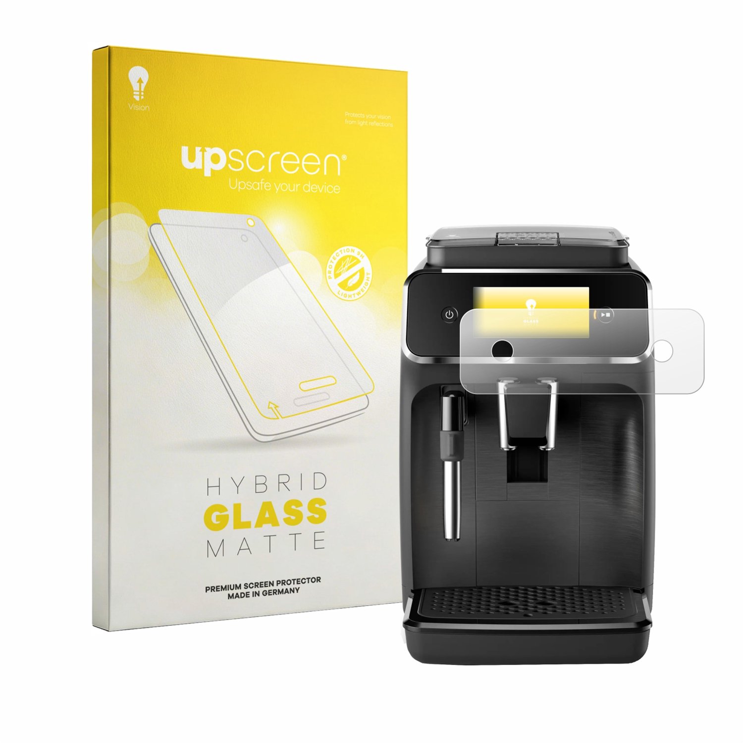 upscreen - Screenprotector voor Philips Panarello 2200 - Folie Beschermfolie Beschermglas matte