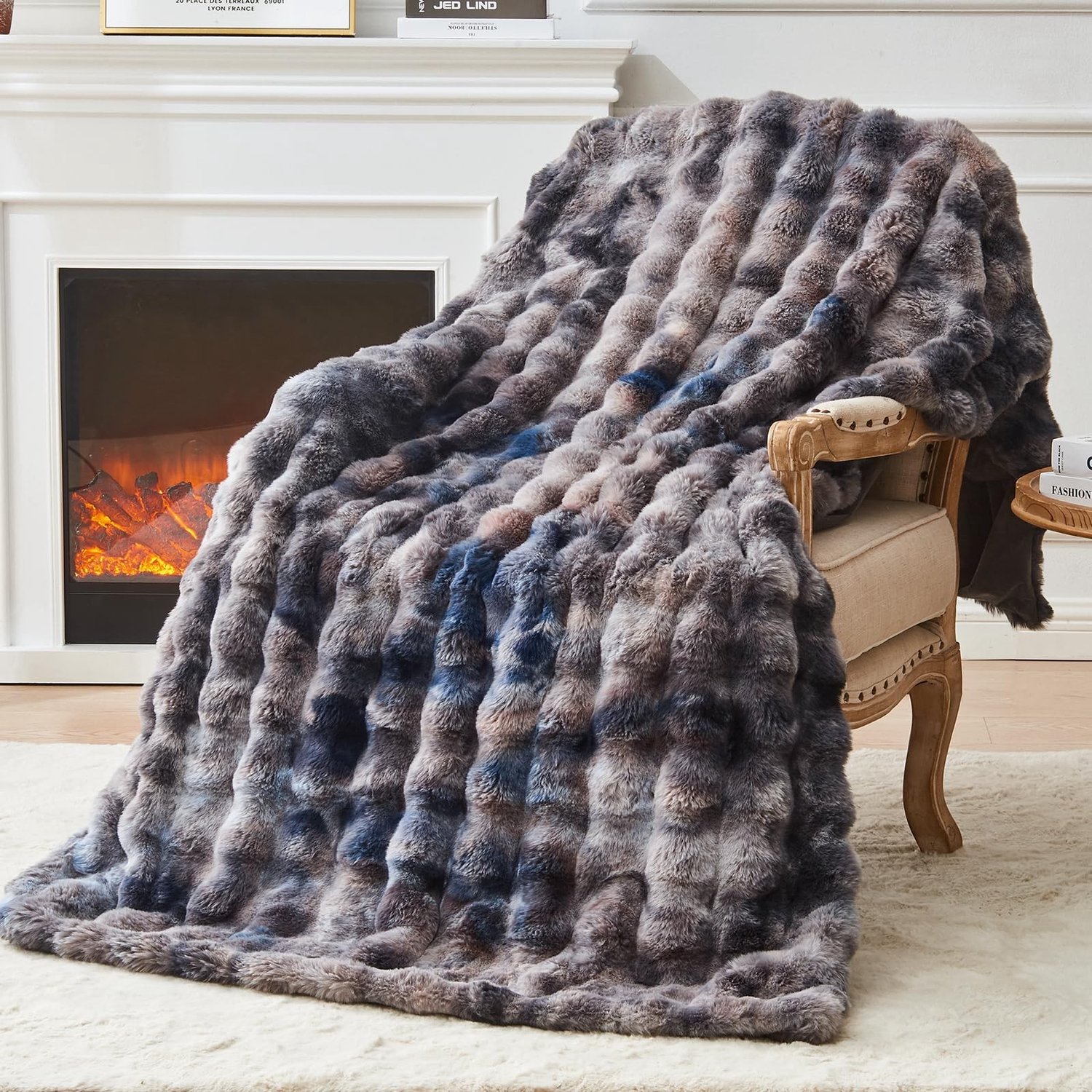 Fluffy Fleece Deken met Dubbelzijdig Pluche