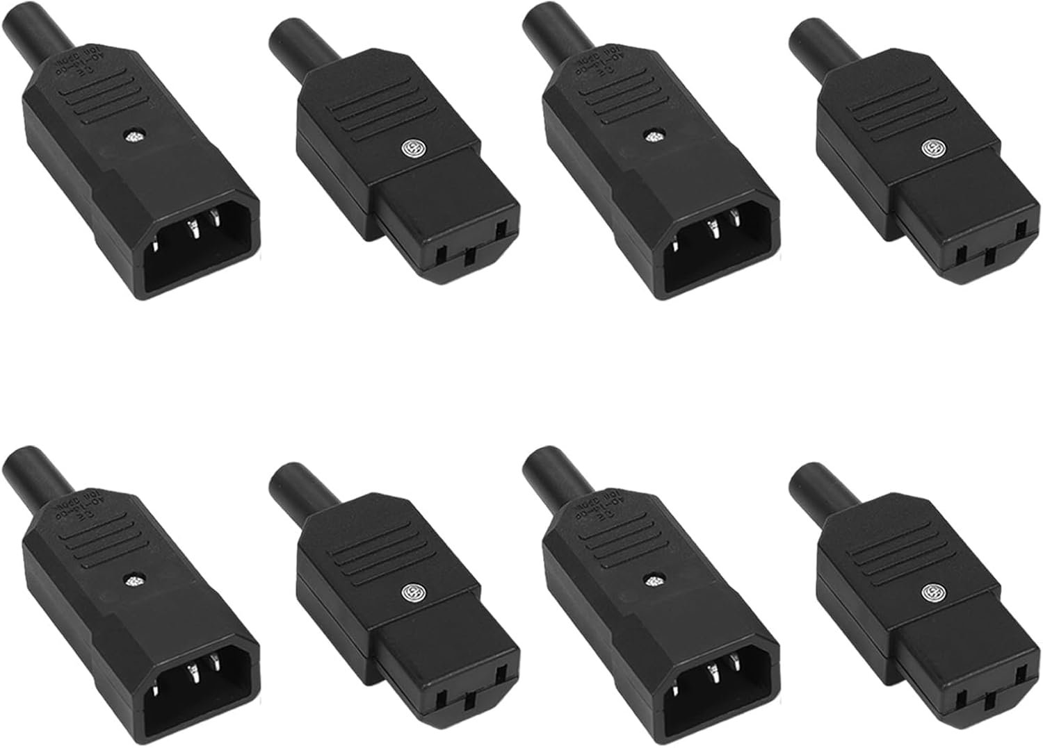 8 Stks Power Kabel Adapter AC 250V 10A IEC320 C14 naar C13