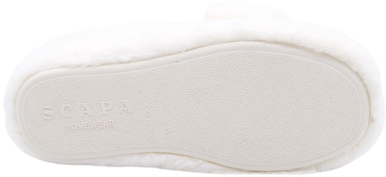 Scapa - Pantoffels - Creme - Vrouwen - Maat 41 -