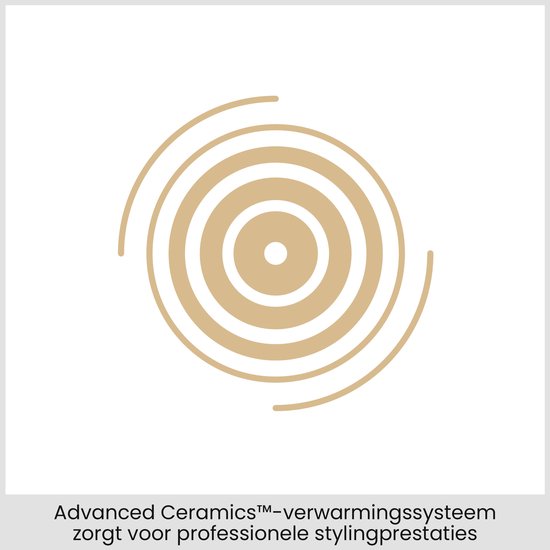 Pictogram van het Advanced Ceramics-verwarmingssysteem voor constante prestaties.