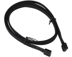 Watercool 4-Pin PWM Mannetje aan Mannelijke Uitbreidingskabel 90cm voor Waterkoeling en Chassisventilatoren