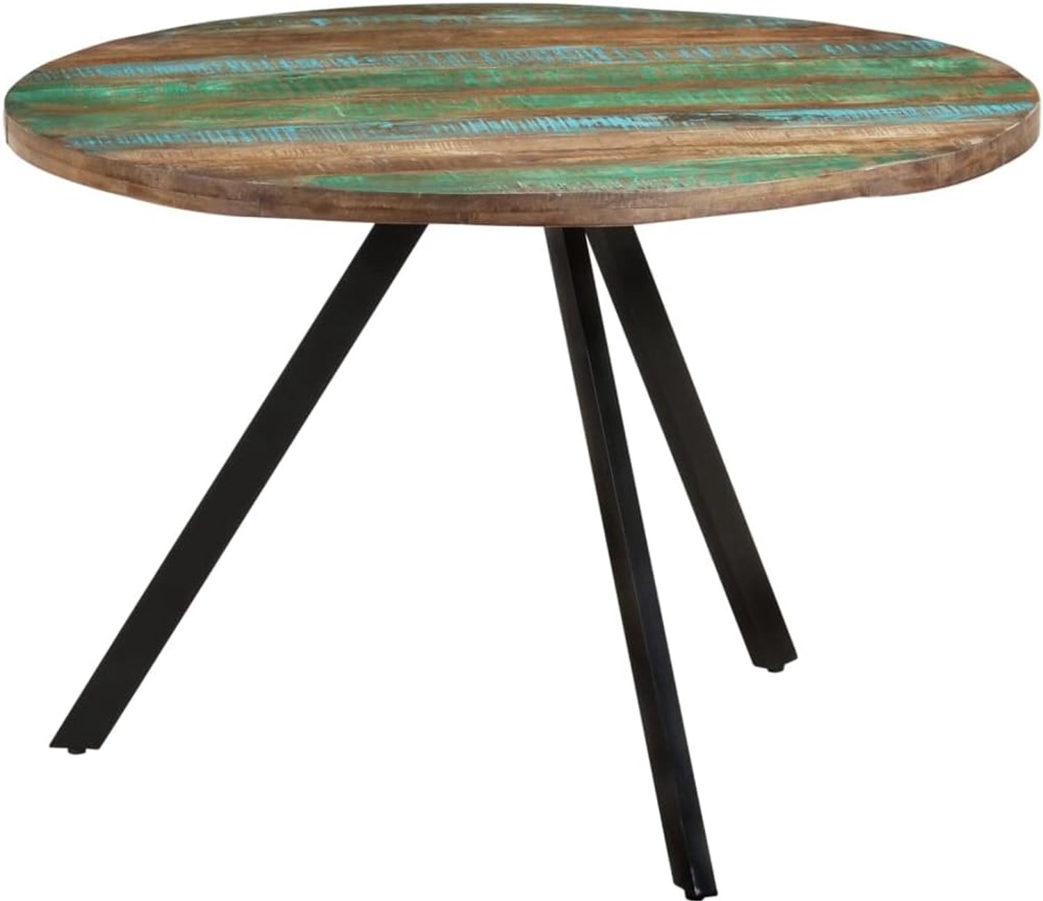 Eettafel Eettafel Eettafel voor Woonkamer 110x75 cm Oud Hout Massief Hout
