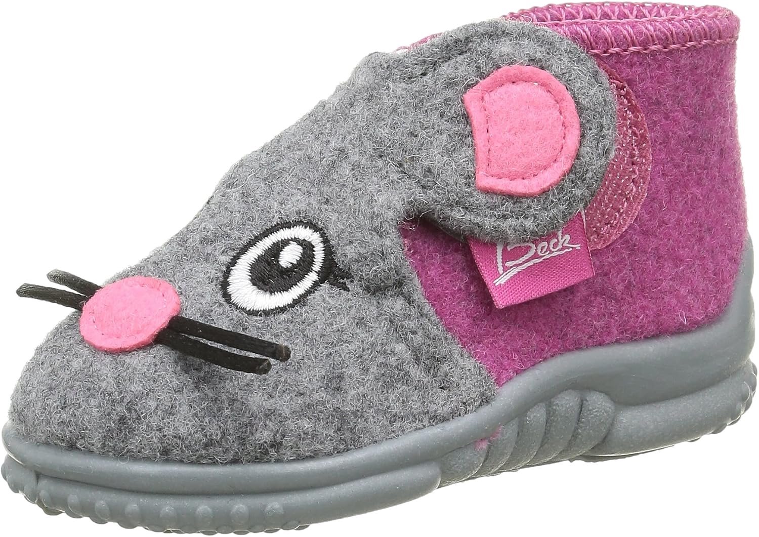 Beck Unisex Baby Muppet Pantoffels - Roze