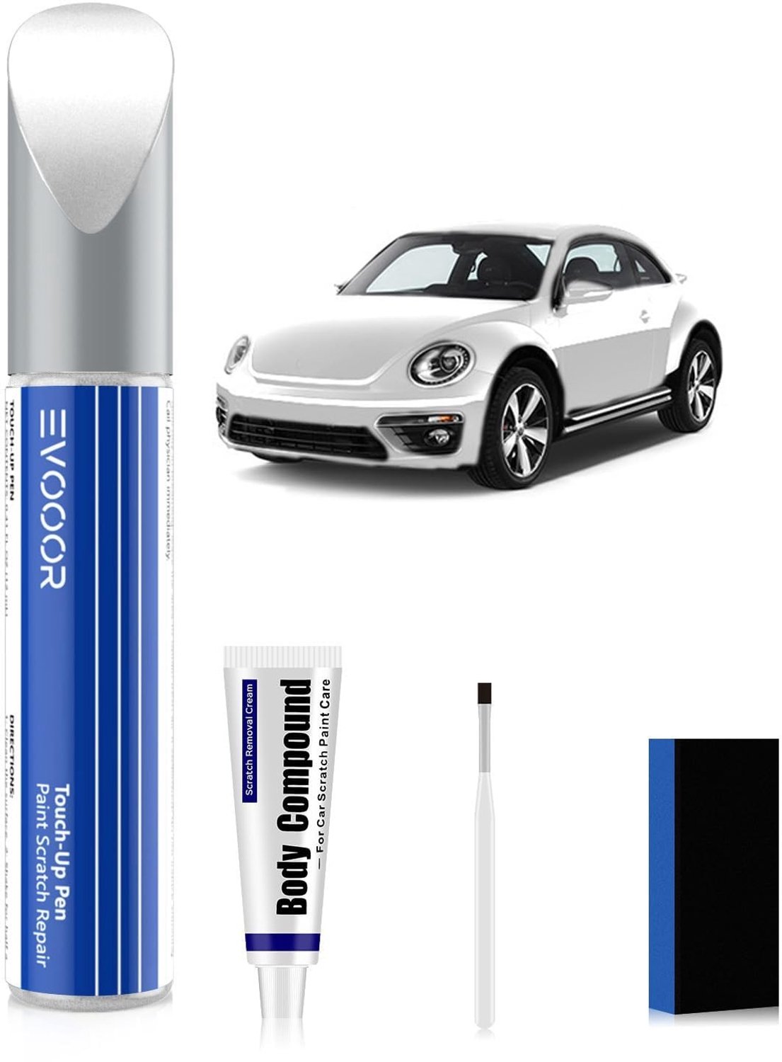 Auto Verf Reparatieset met Krassenverwijderaar voor VW