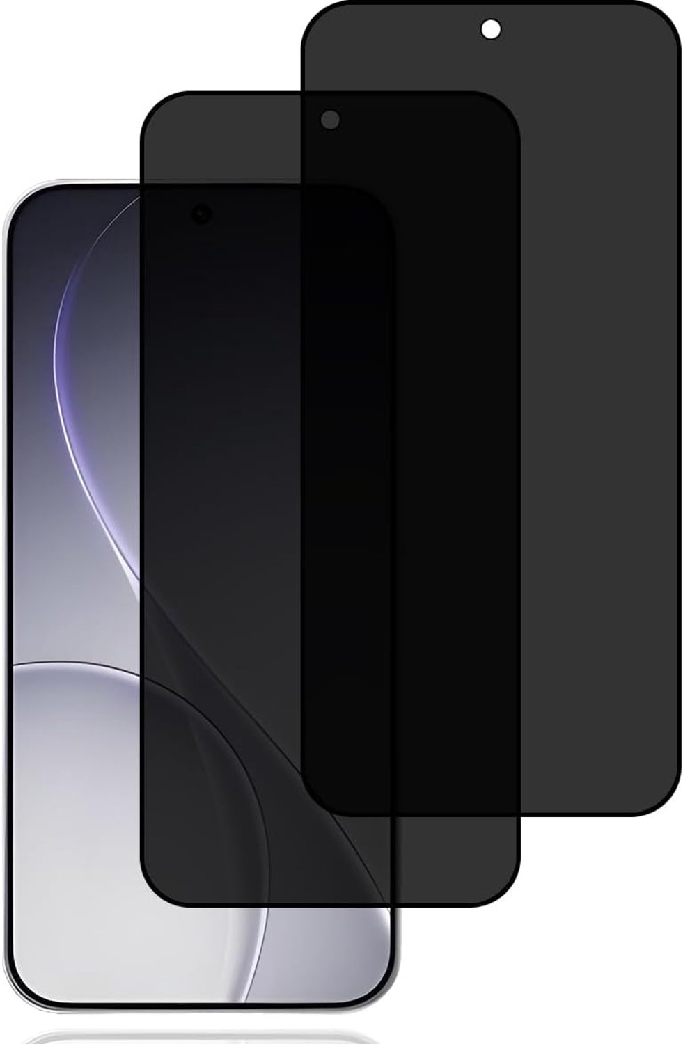 Screen Protector voor Oppo Reno 15 5G [2 stuks], 9H hardheid
