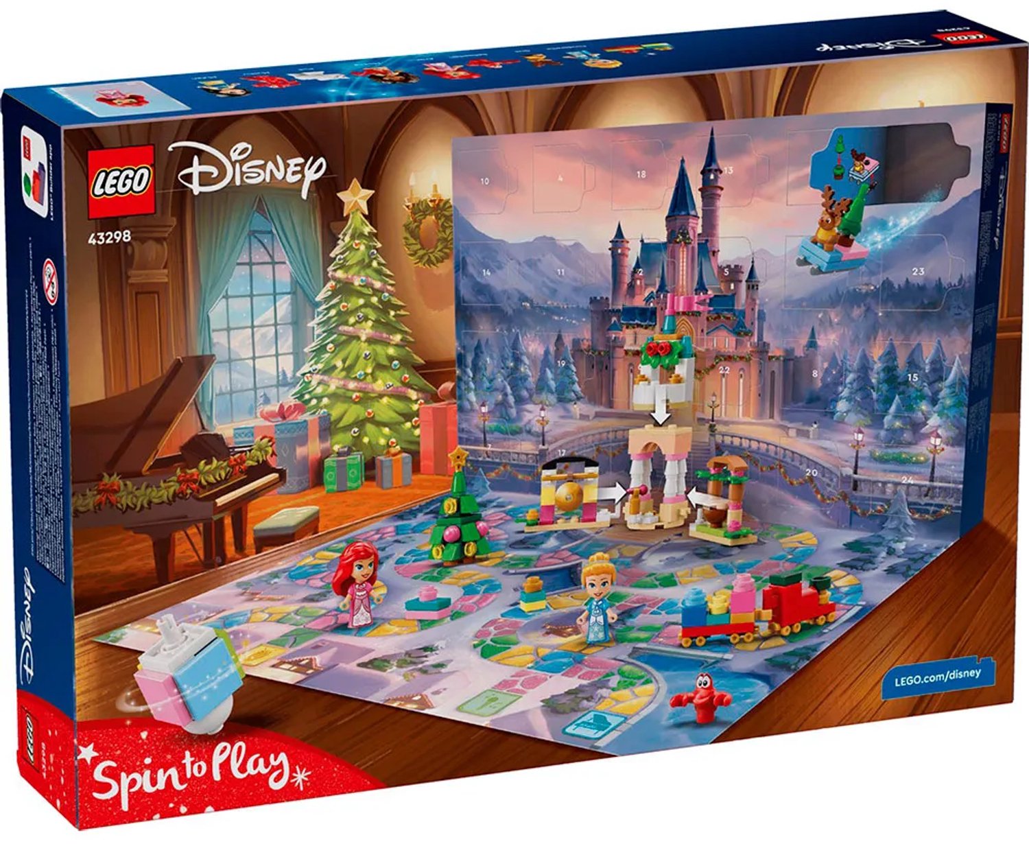 LEGO | Disney Princess Adventskalender 2026 Speelgoed voor Kinderen met Poppetjes 2026 43298 – foto 4