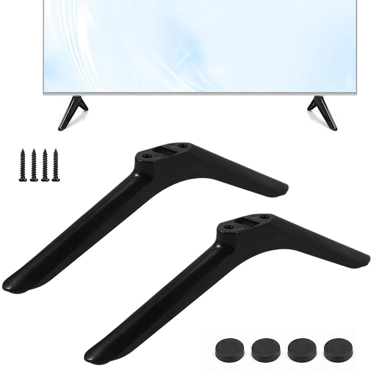 Universele TV-standaard - Geschikt voor 32-55 inch TV's - Zwart