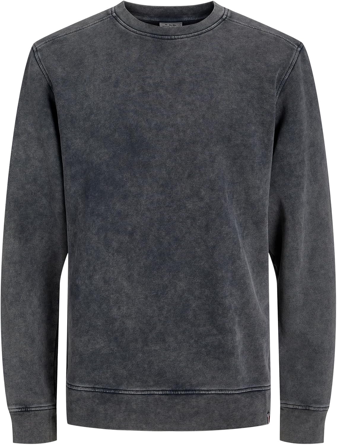 Overhemd met lange mouwen, crewneck, overdye