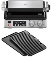 Braun MultiGrill 7 - CG7040 - Contactgrill - Met Timer en Display