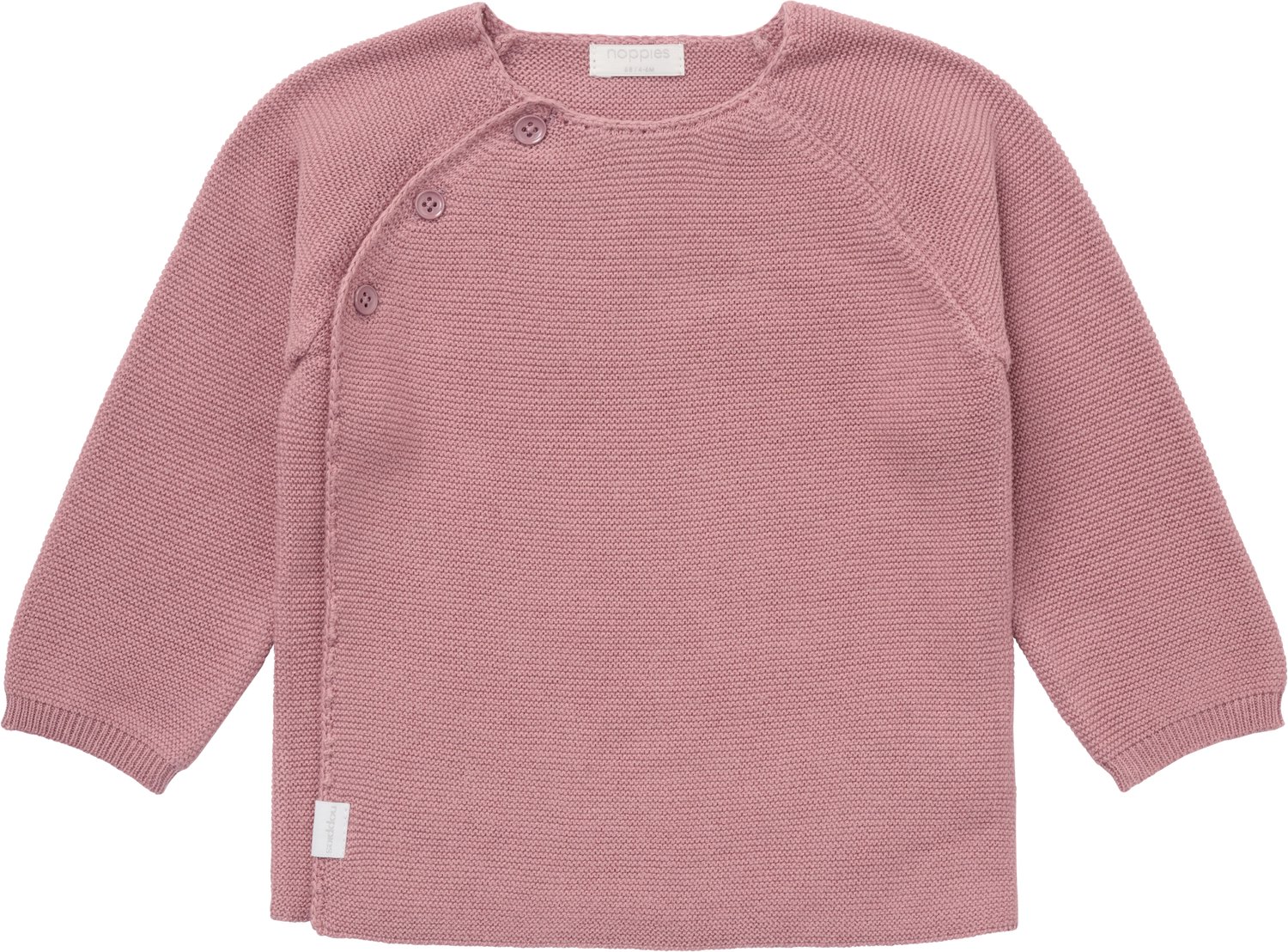 Noppies - Gebreid Truitje Pino - Deauville Mauve - Maat 44