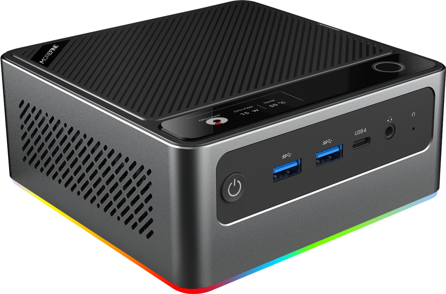 Morefine S700 Mini PC - Intel Core Ultra 9 285H - 16 GB DDR5 - 500 GB SSD - Wi-Fi 6E
