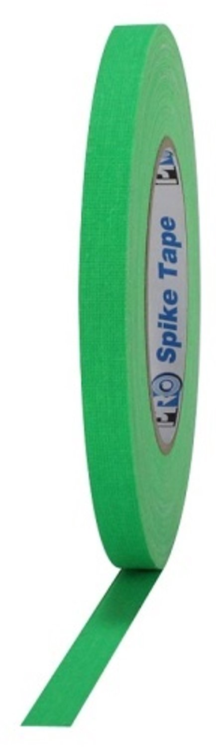 Pro Tapes Pro Spike Tape 12mm x 41m Fluor Groen
