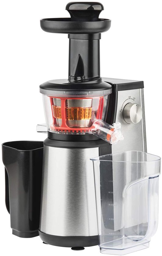 Vertical Juicer, Zwart, Roestvrijstaal, Vitamine, Juicer, BPA-Vrij, 82 mm, Grote Mond, Zachte Druk, 60 Toerental, 400 W — afbeelding 2