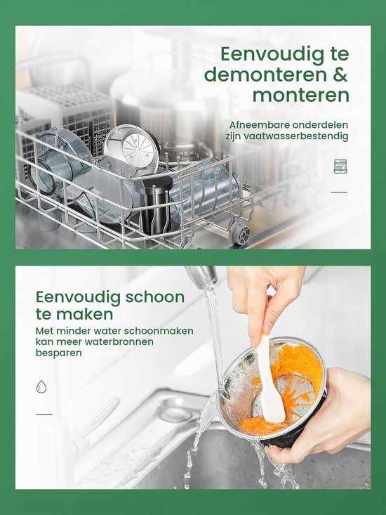 Sappers voor groenten en fruit, sappers voor 65 mm grote vulschacht, 600 W juicer 2 snelheden, eenvoudig te reinigen en anti-druppel, roestvrij staal, BPA-vrij, borstel en recept — afbeelding 3