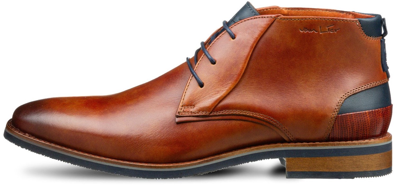 VANLIER - Heren Schoenen Amalfi - Bruin - Maat 42