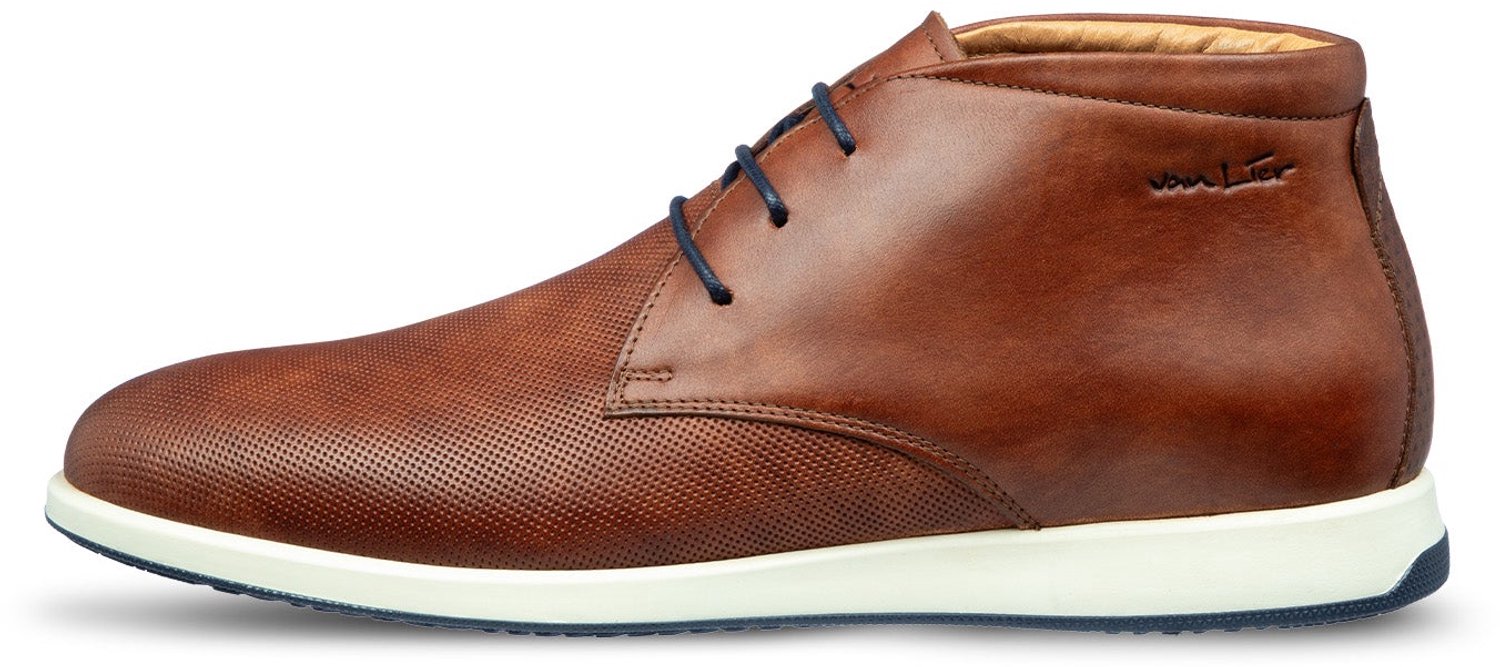 VANLIER - Heren Schoenen - Bruin - Maat 42